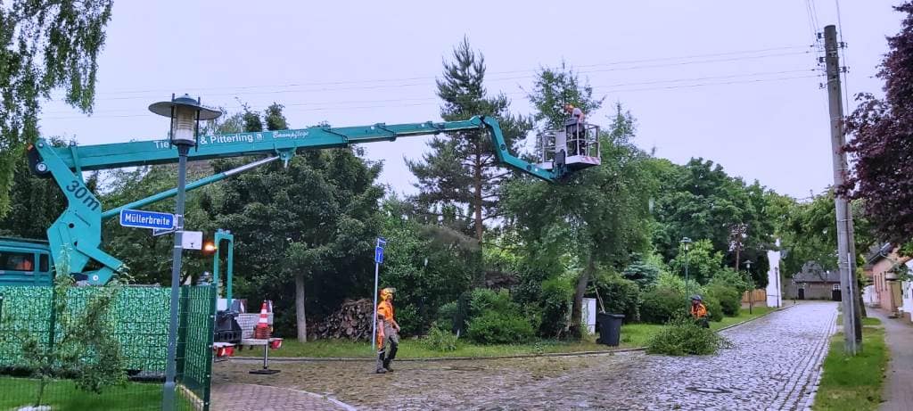 Spezialfahrzeug im Einsatz