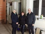 vlnr: Birgit Schäfer - Schatzmeisterin, Jeanette Subkowski - Beisitzerin, Siegfried Grzelka - Vorsitzender