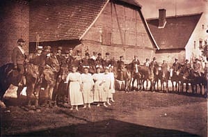 Traditionelles Ringreiten, 1920er Jahre (Bild E.S.)