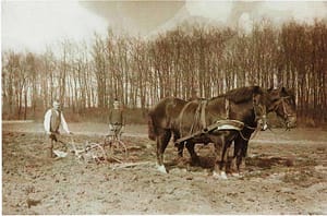 Ernst Perlberg auf den Buschstücken (Bild E.S.)