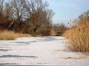 Calenberger See, zugefroren (Foto I.S.)