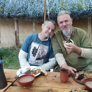 Sogar der Pfeiffers-Gruppenleiter Mike nahm sich privat Zeit, um uns kulinarisch zu begleiten