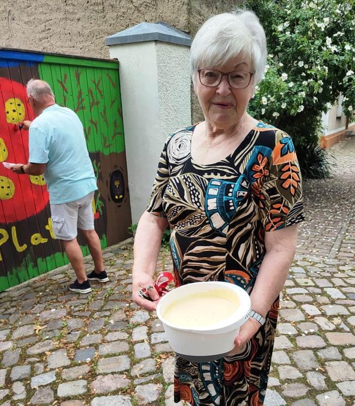 Achtung! Waffelteig im Anflug!