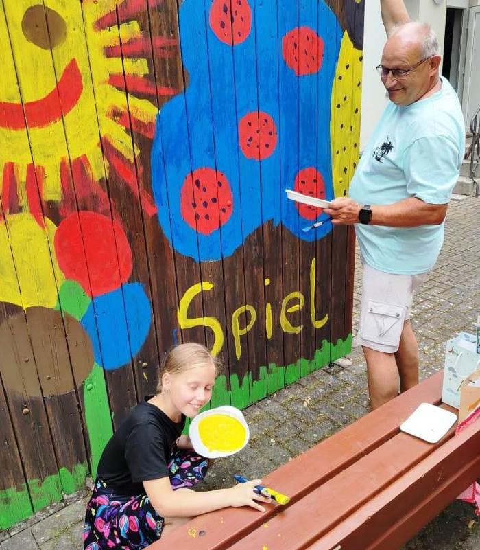 ... und Unterstützung.